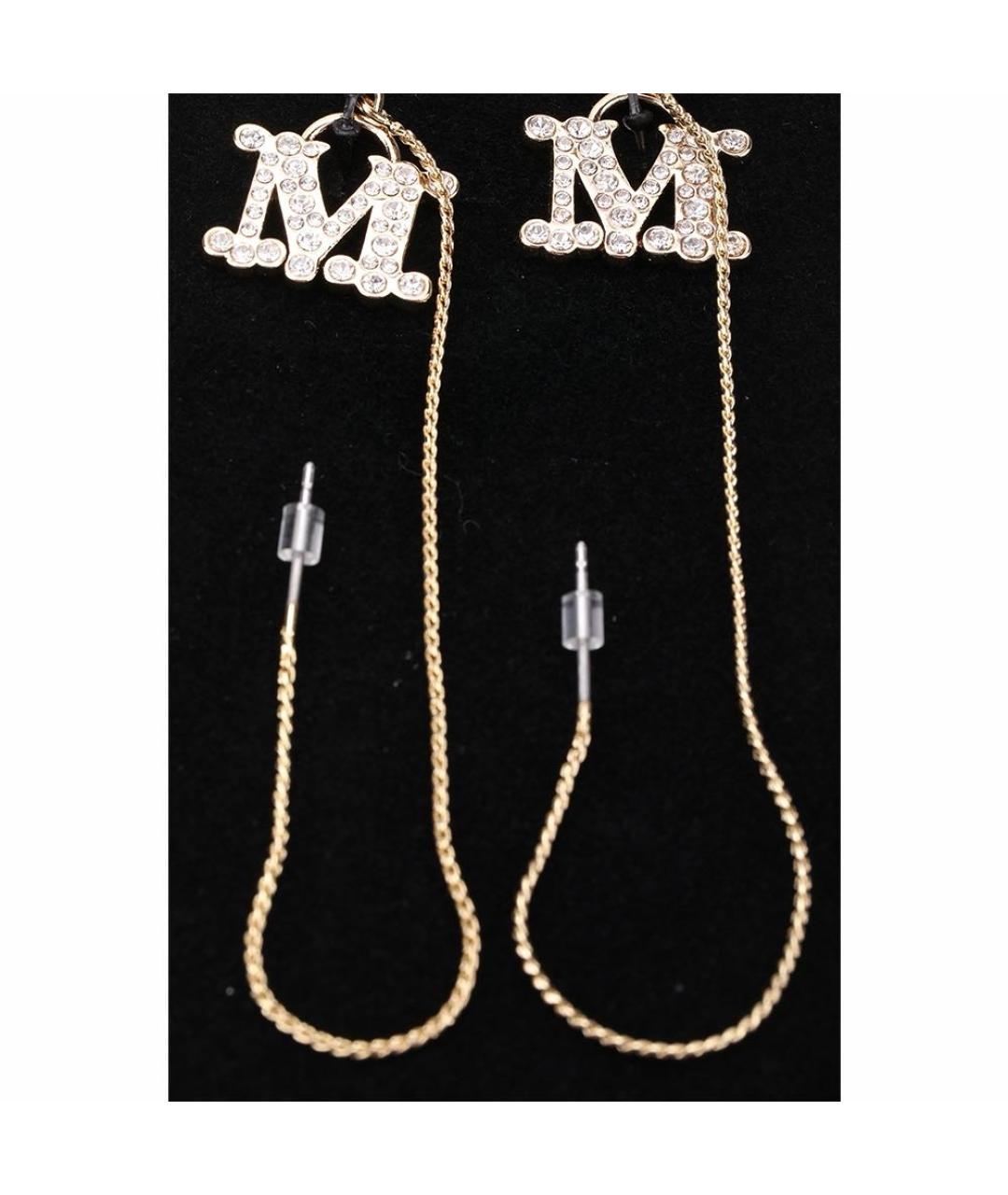 MAX MARA Золотые серьги, фото 6