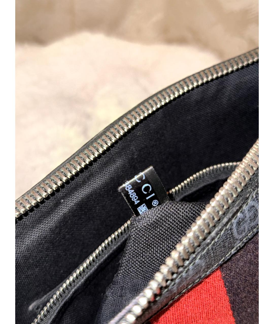 GUCCI Антрацитовая папка для документов, фото 9