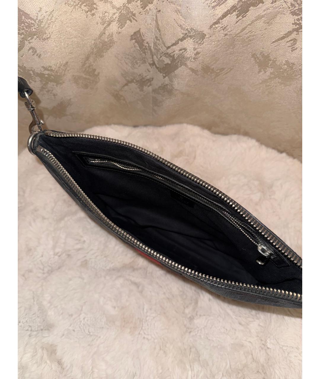 GUCCI Антрацитовая папка для документов, фото 6