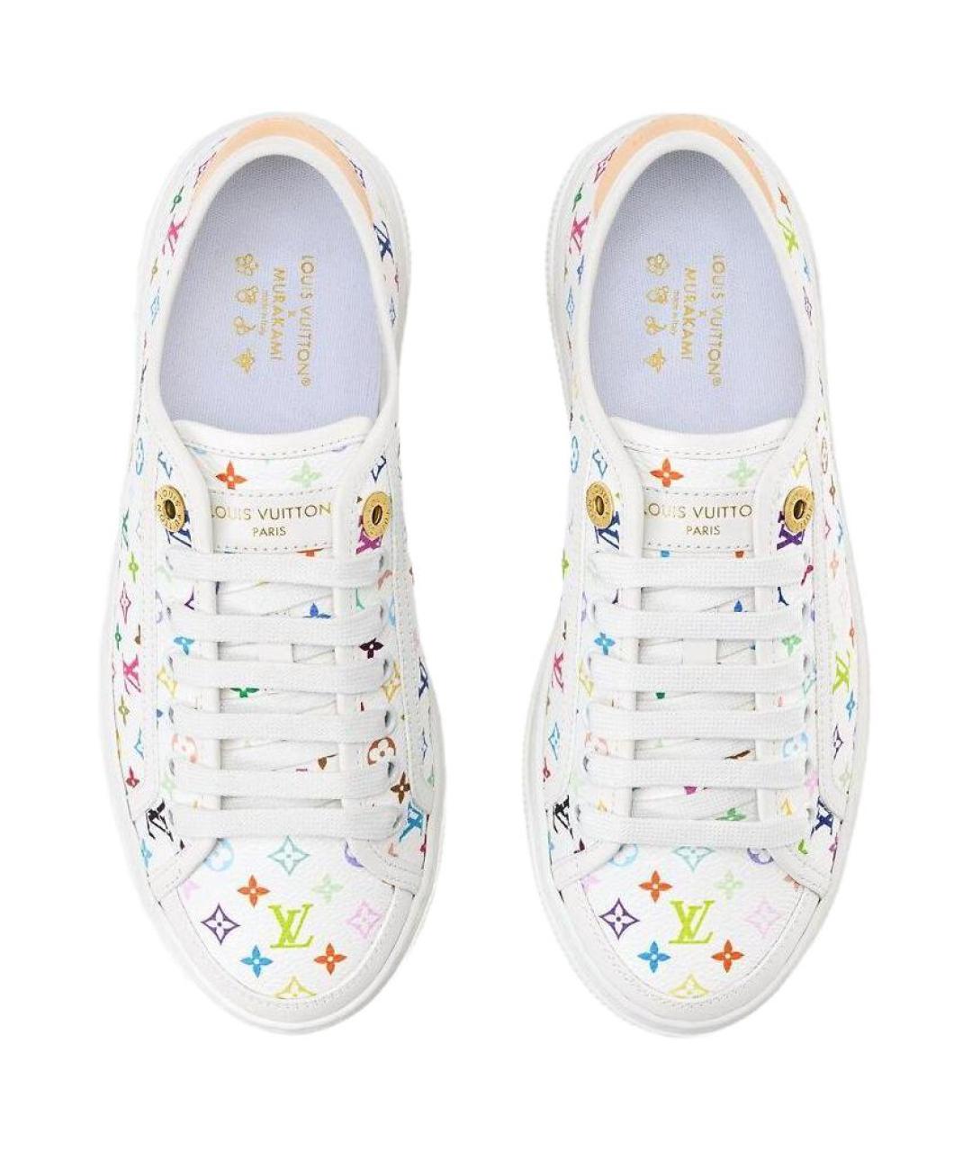 LOUIS VUITTON Белые кроссовки, фото 4