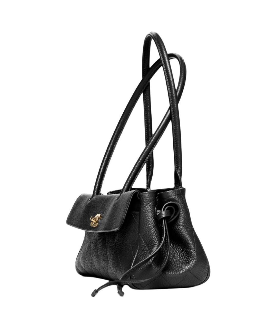 CHANEL Черная кожаная сумка через плечо, фото 3