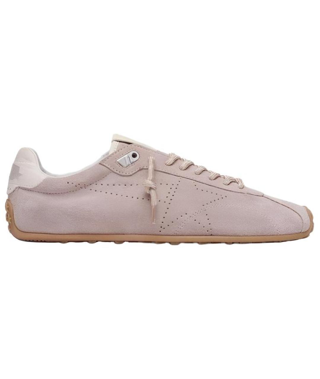 GOLDEN GOOSE DELUXE BRAND Розовые кожаные кроссовки, фото 1