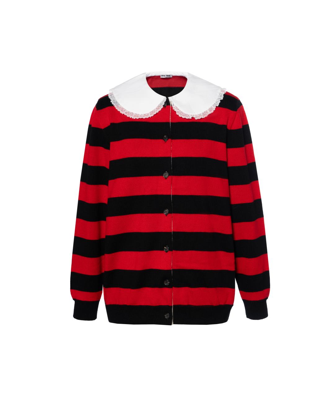 MIU MIU Красный джемпер / свитер, фото 6