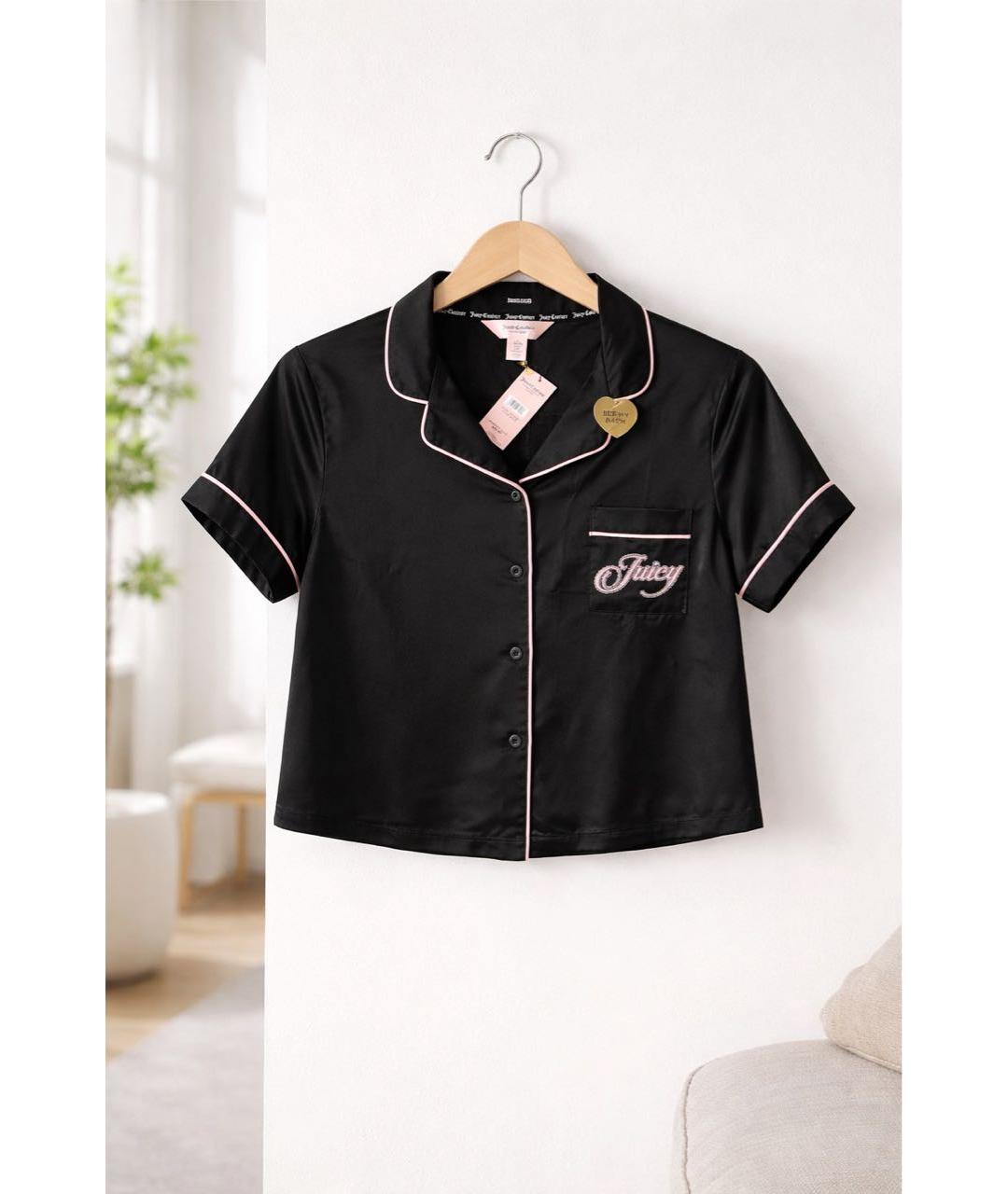 JUICY COUTURE Черная пижамы и сорочки, фото 4