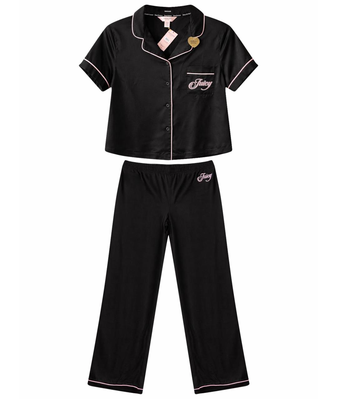 JUICY COUTURE Черная пижамы и сорочки, фото 1
