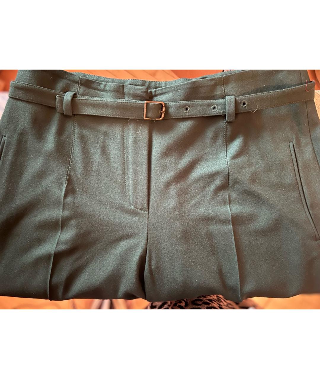 KENZO Зеленый шерстяной костюм с брюками, фото 5