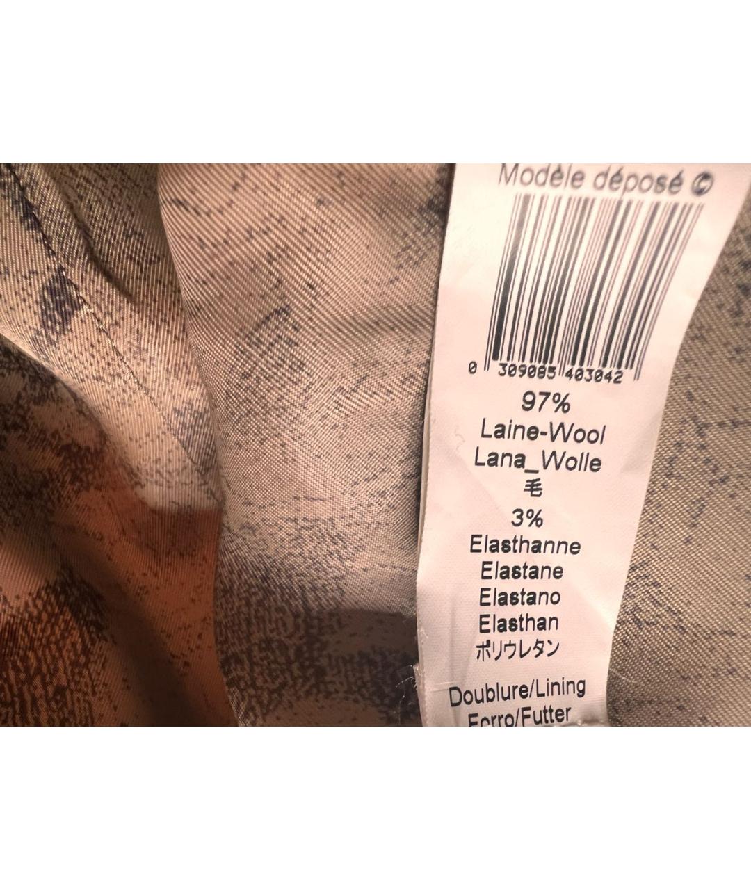 KENZO Зеленый шерстяной костюм с брюками, фото 6