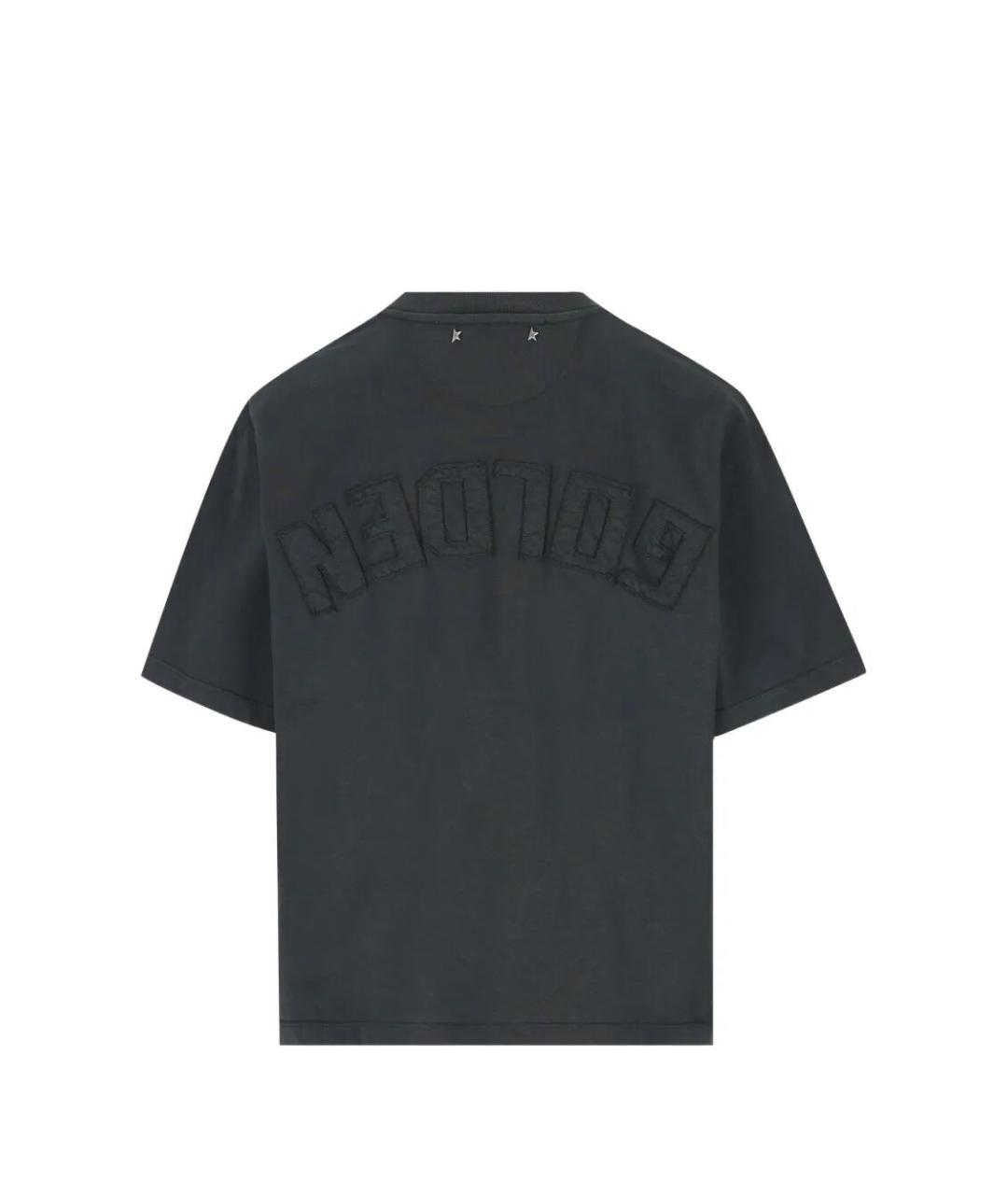 GOLDEN GOOSE DELUXE BRAND Хлопковая футболка, фото 2