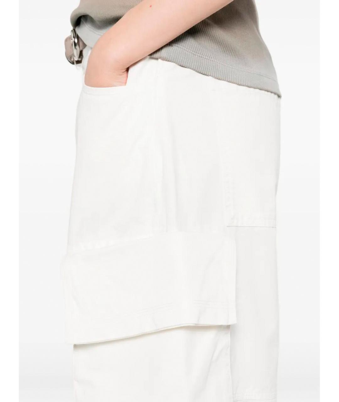 PINKO Белые хлопковые шорты, фото 5