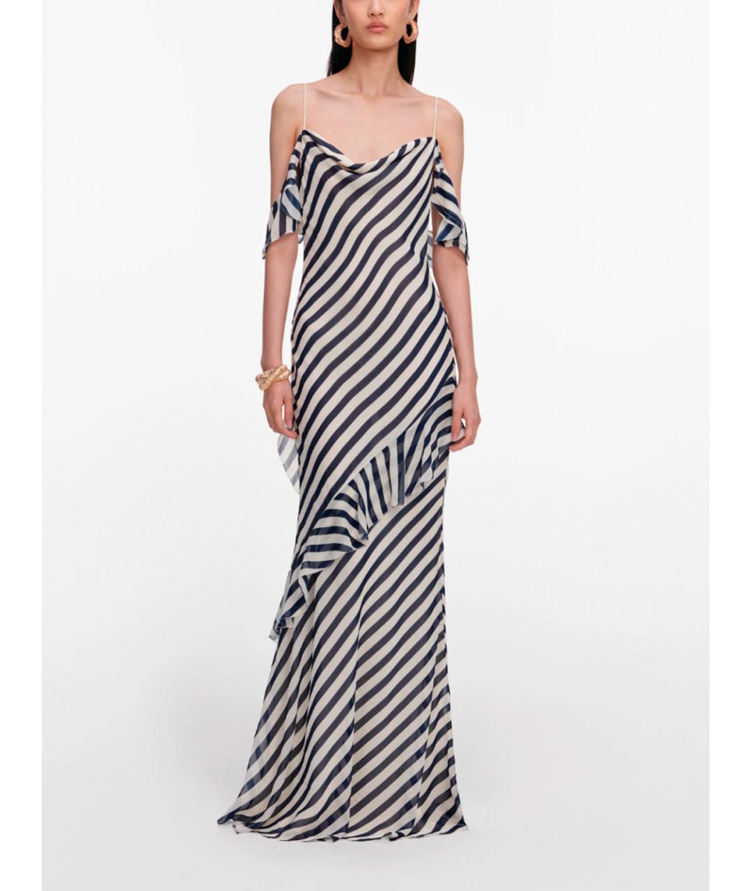 SELF-PORTRAIT Мульти вискозное повседневное платье, фото 3