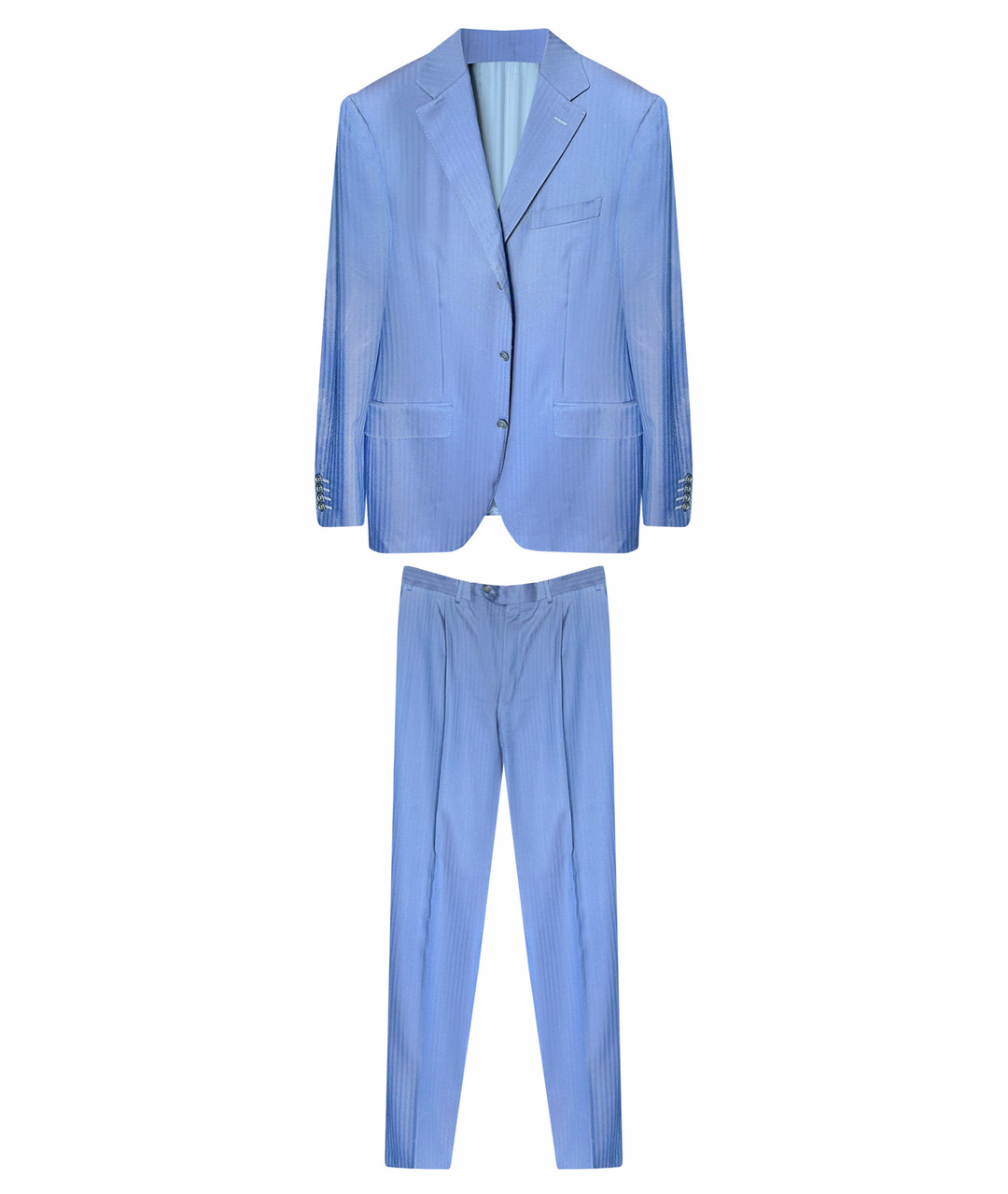 CANALI Синий классический костюм, фото 1
