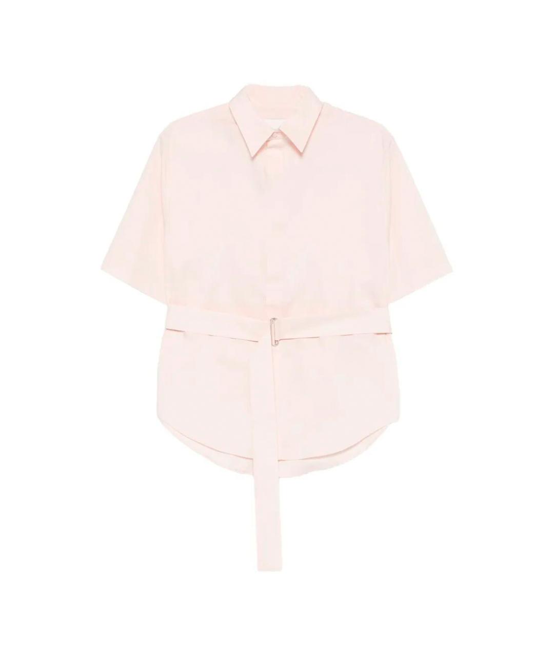 Sa Su Phi Розовая хлопковая рубашка, фото 1
