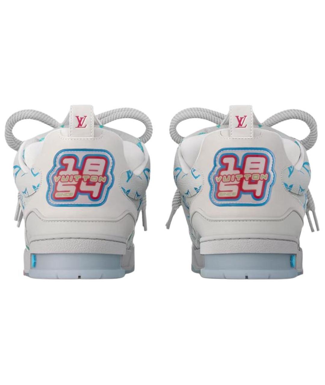 LOUIS VUITTON Мульти кожаные низкие кроссовки / кеды, фото 5