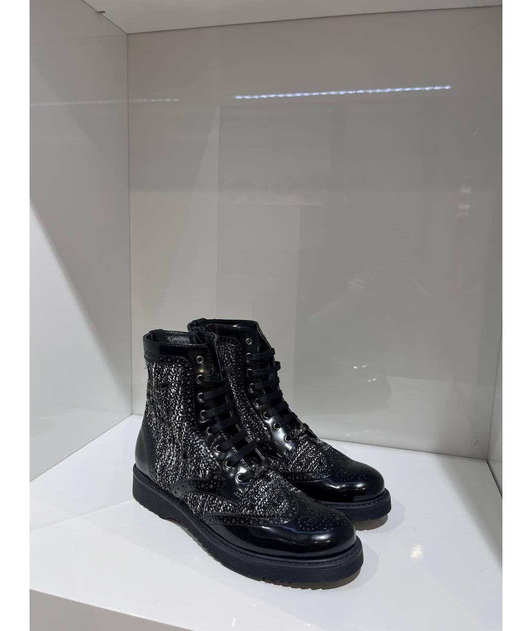 LIU JO Черные кожаные кеды, фото 4