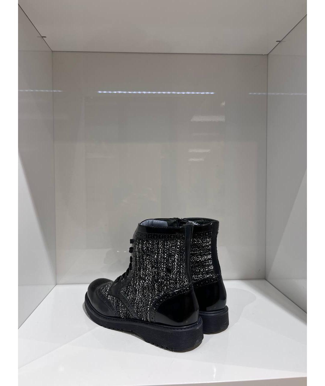 LIU JO Черные кожаные кеды, фото 3