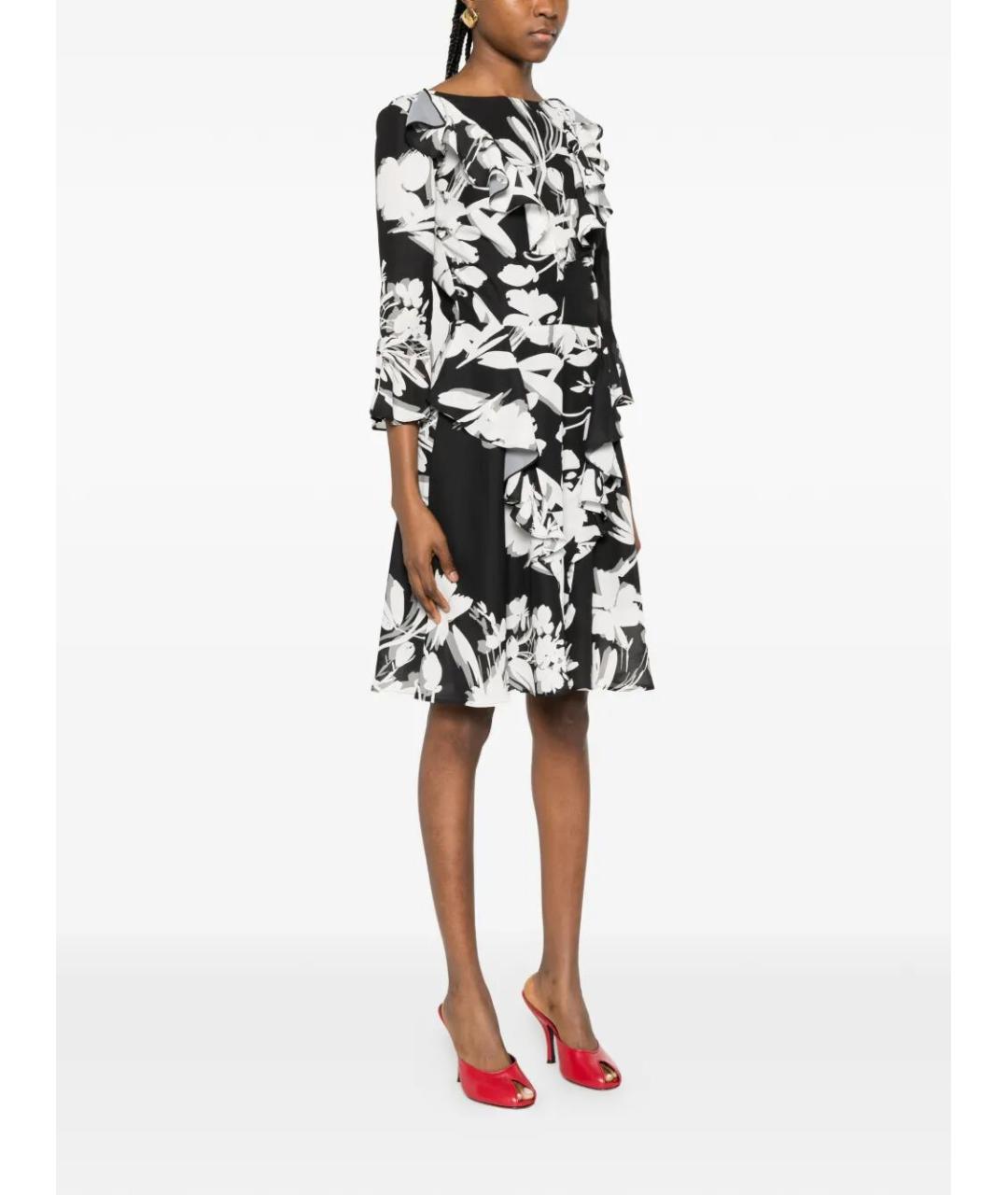 CATALINA Черное полиэстеровое повседневное платье, фото 3