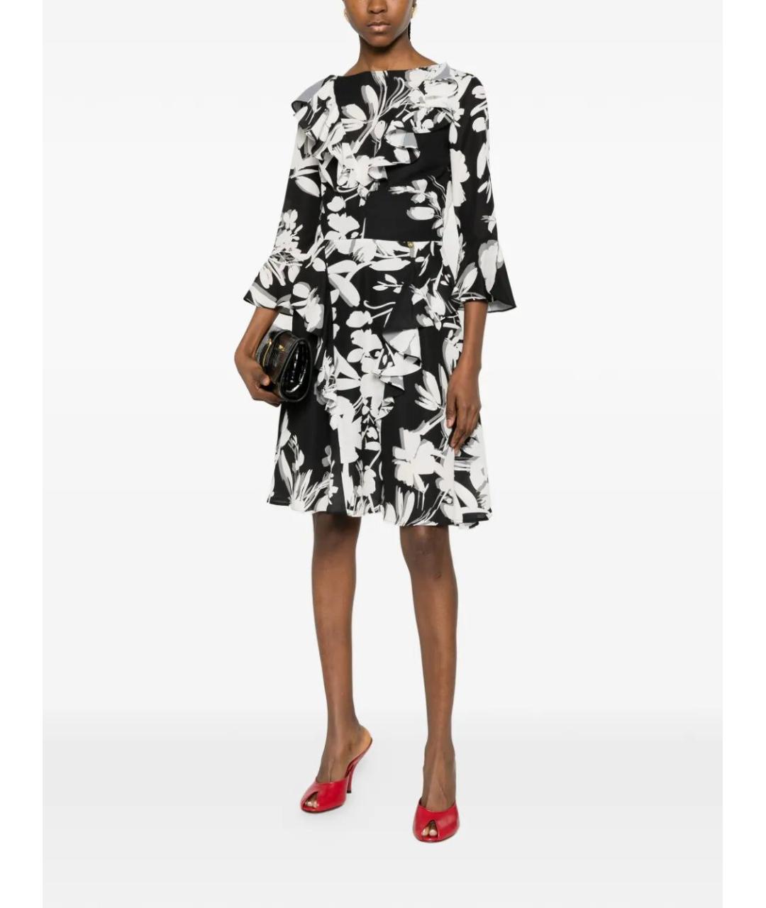 CATALINA Черное полиэстеровое повседневное платье, фото 2