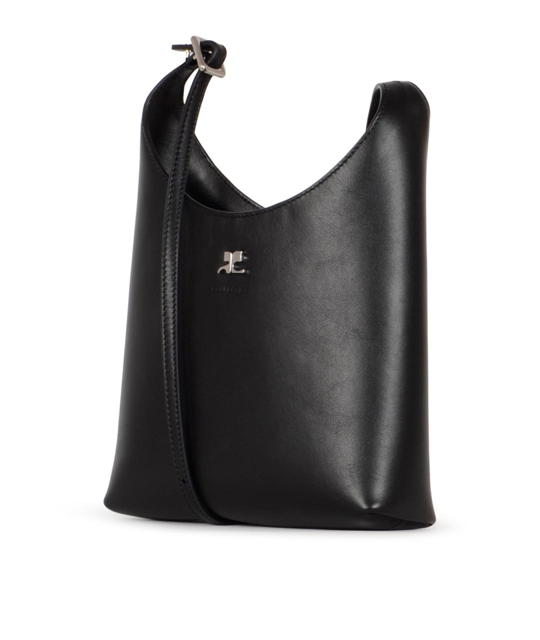 COURREGES Черная сумка через плечо, фото 2