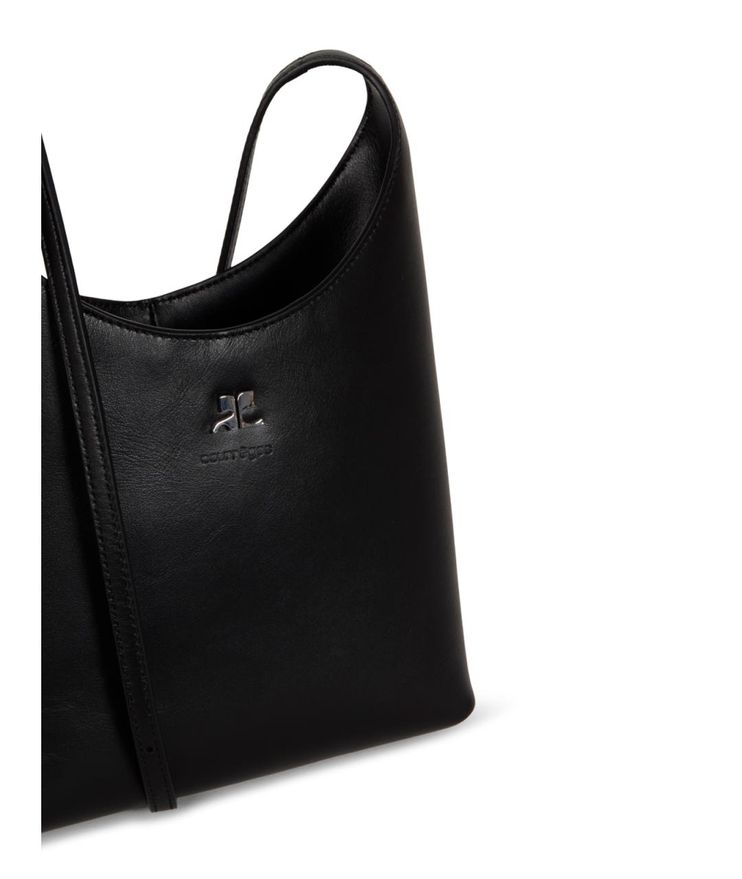 COURREGES Черная сумка через плечо, фото 4