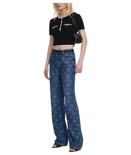 SELF-PORTRAIT Прямые джинсы