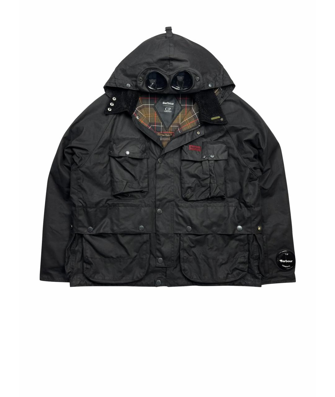 CP COMPANY Черная хлопковая куртка, фото 10