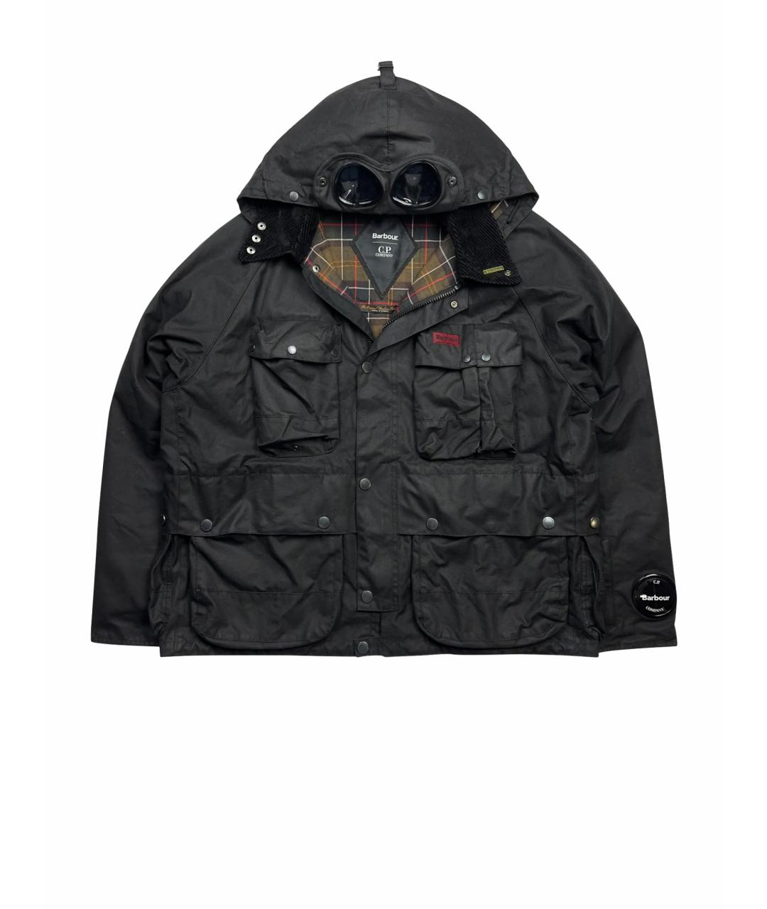 CP COMPANY Черная хлопковая куртка, фото 1