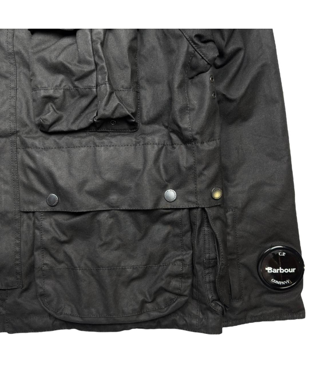 CP COMPANY Черная хлопковая куртка, фото 5