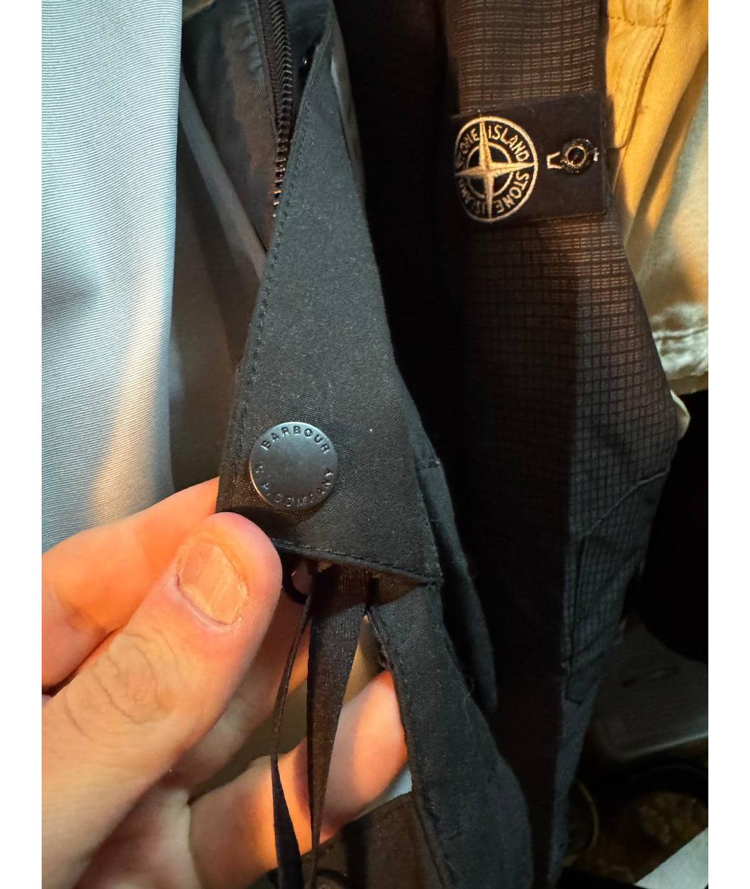 CP COMPANY Черная хлопковая куртка, фото 4