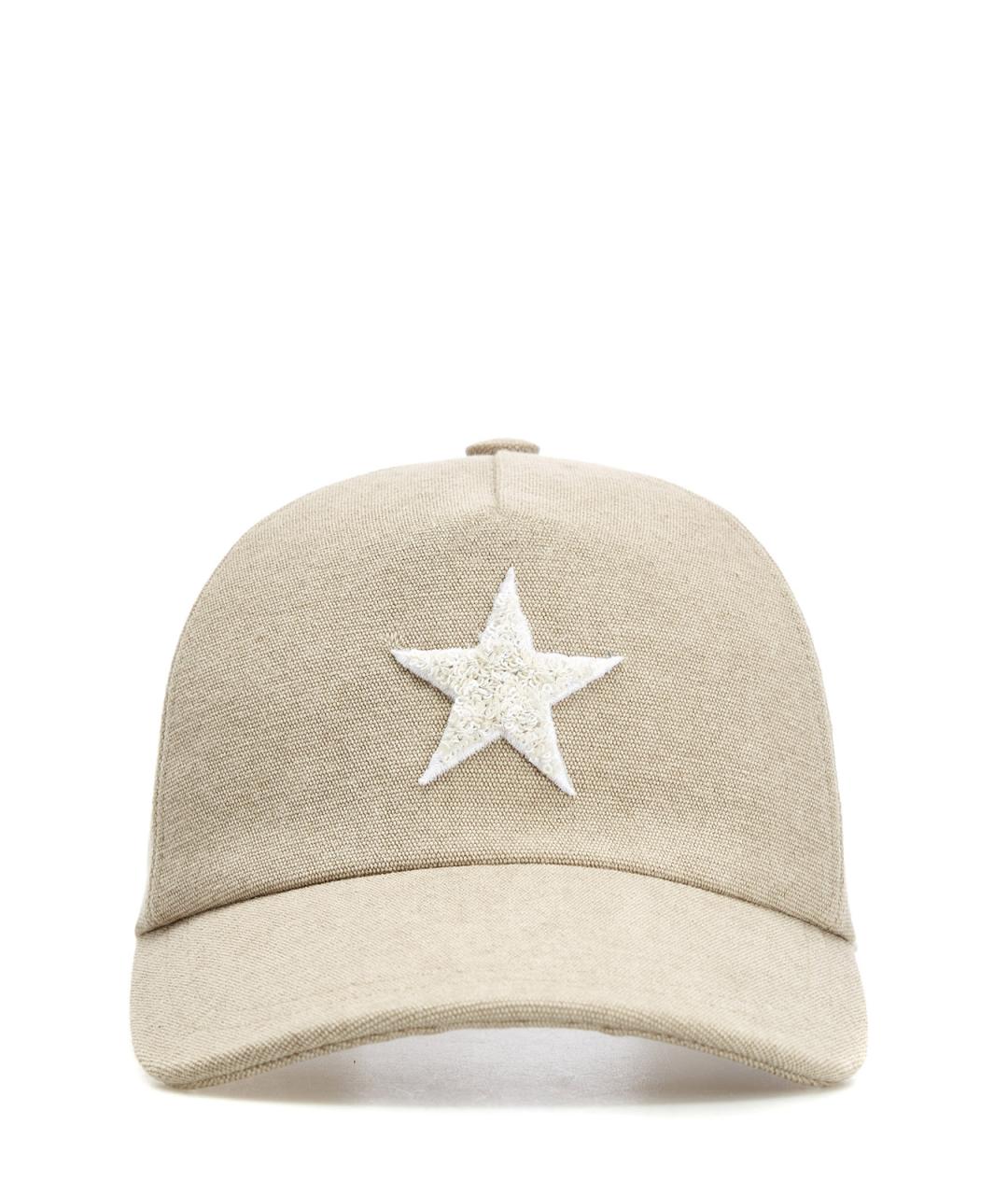 LORENA ANTONIAZZI Бежевая хлопковая кепка, фото 1