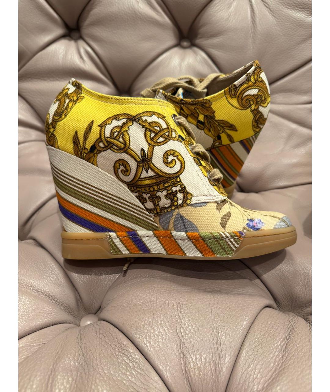 DOLCE&GABBANA Мульти кеды, фото 3