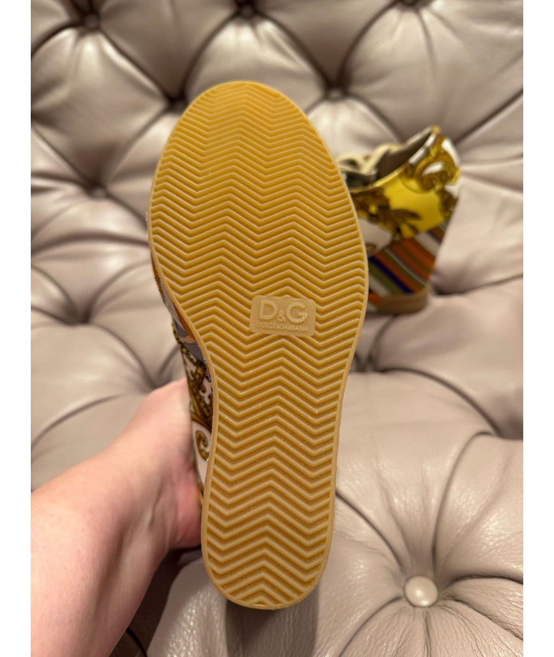 DOLCE&GABBANA Мульти кеды, фото 5