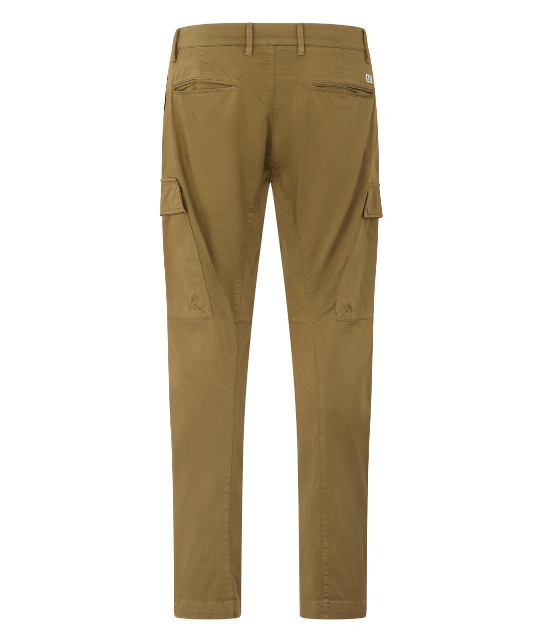 CP COMPANY Коричневые хлопковые повседневные брюки, фото 2