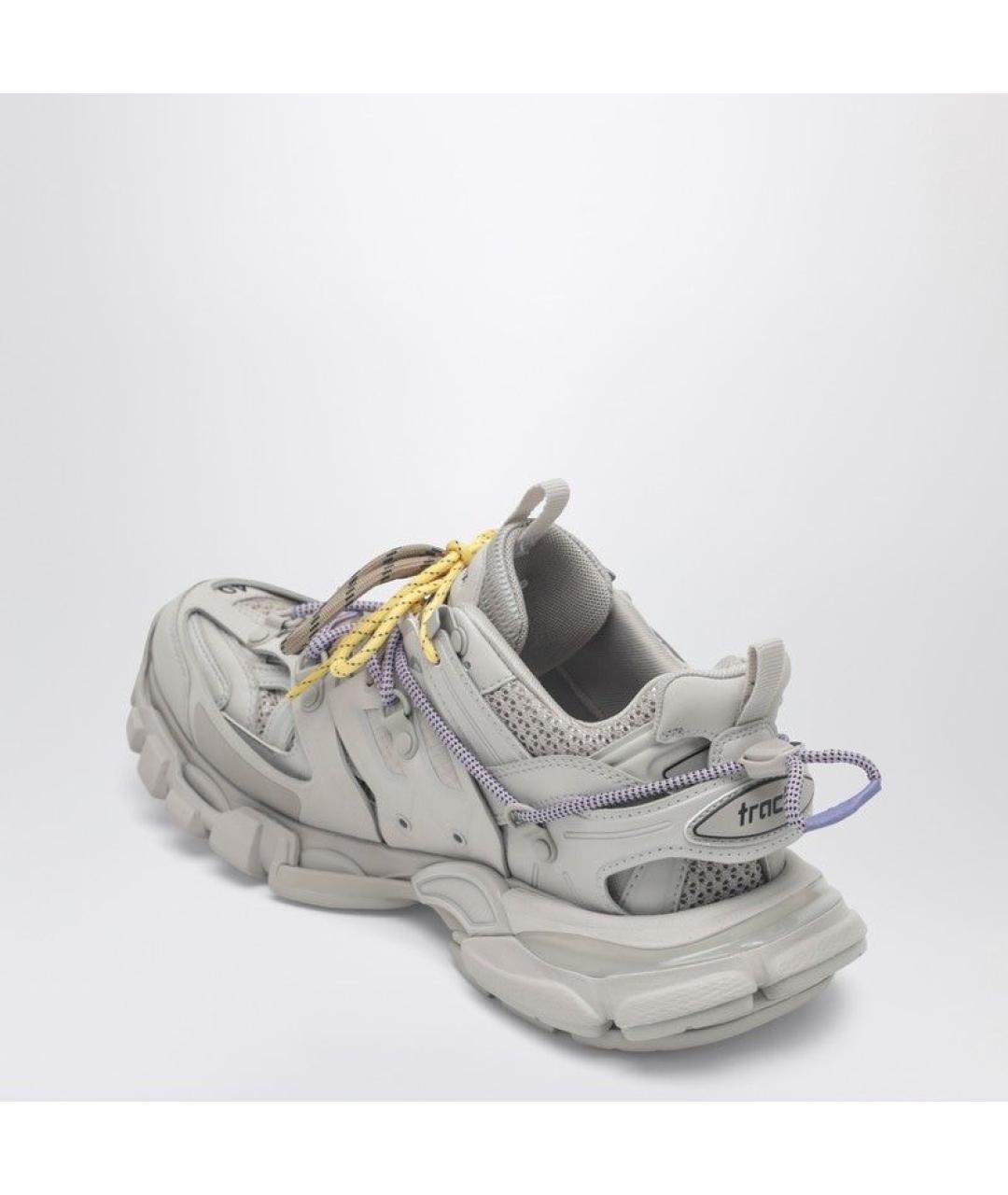 BALENCIAGA Бежевые синтетические кроссовки, фото 3