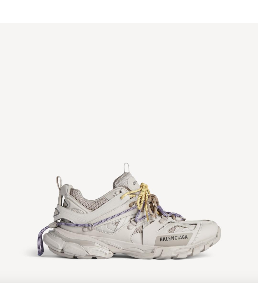 BALENCIAGA Бежевые синтетические кроссовки, фото 6