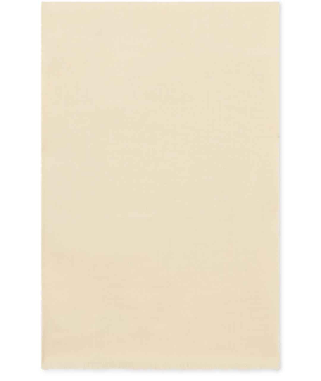 MAX MARA Белый шерстяной шарф, фото 2