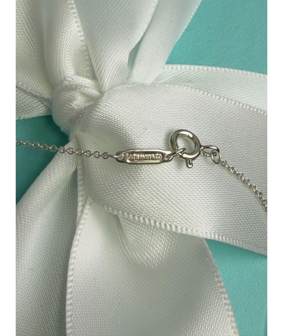 TIFFANY&CO Бирюзовое серебряное колье, фото 6