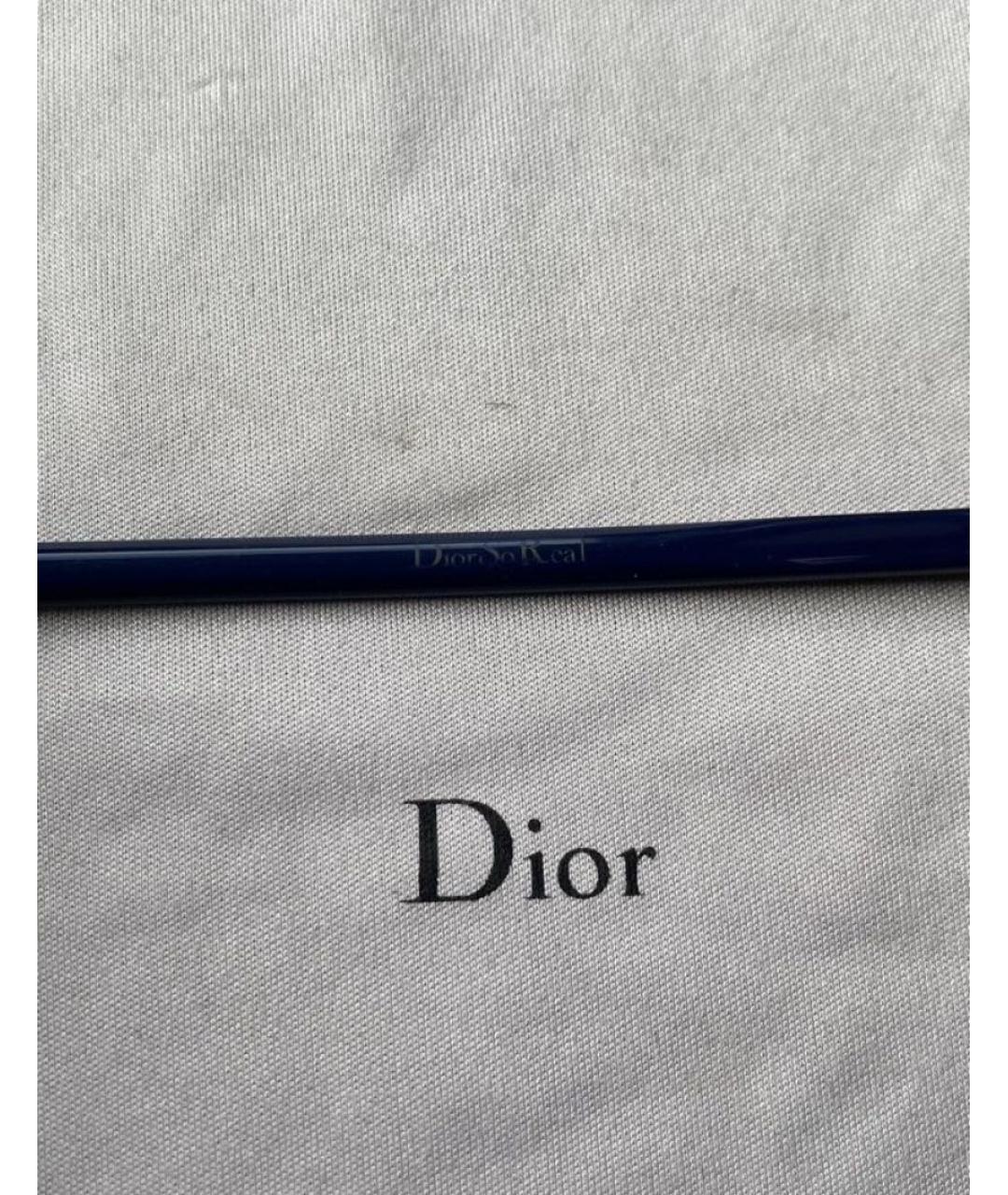 CHRISTIAN DIOR Синие солнцезащитные очки, фото 4