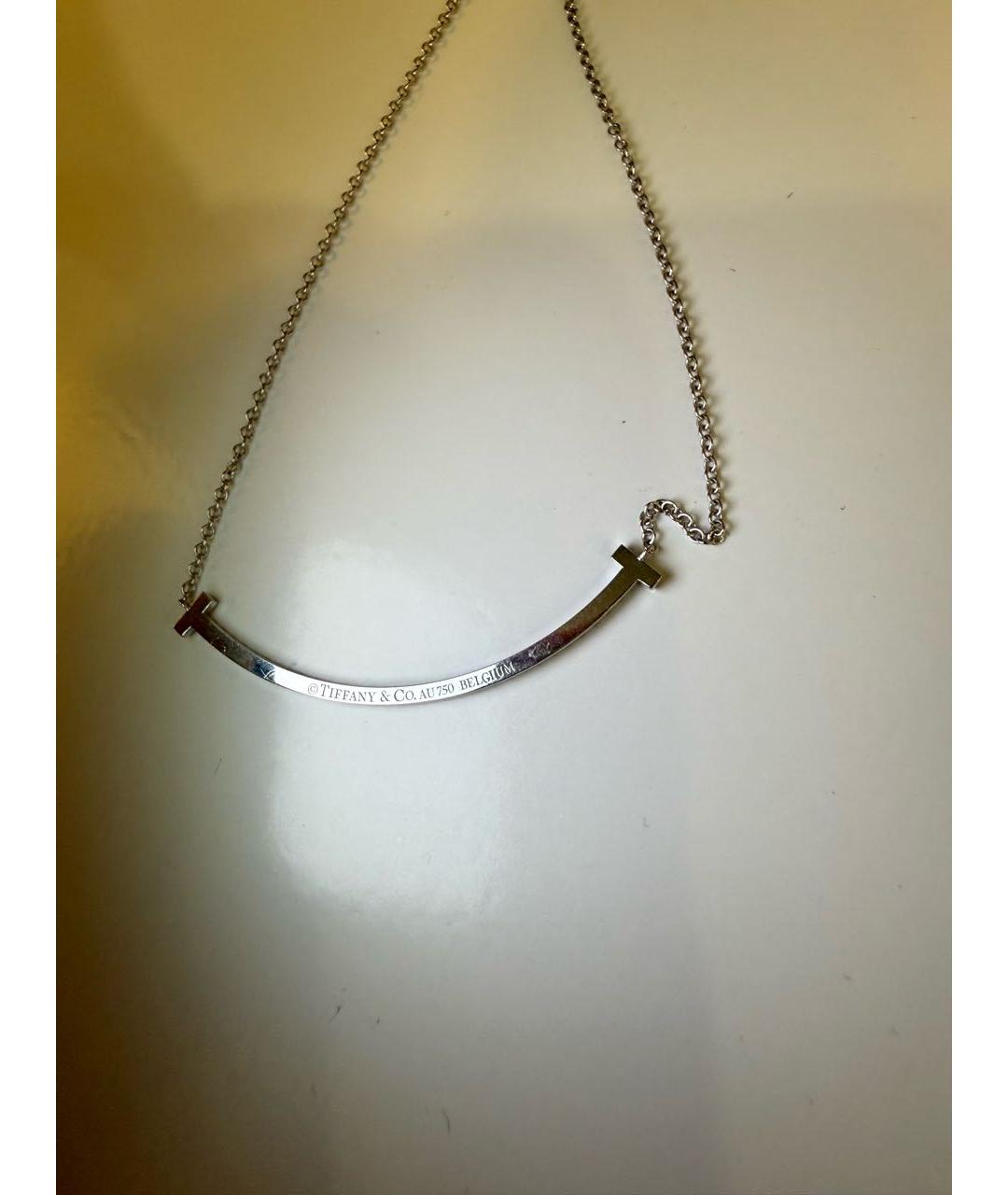TIFFANY&CO Белое платиновое колье, фото 2