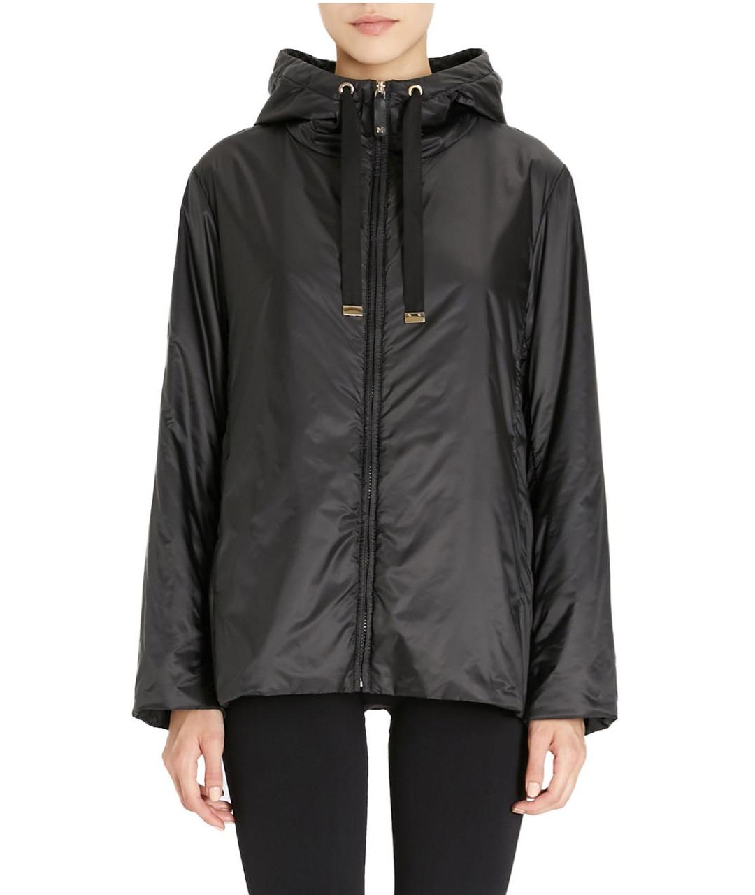 MAX MARA Черная полиэстеровая куртка, фото 2