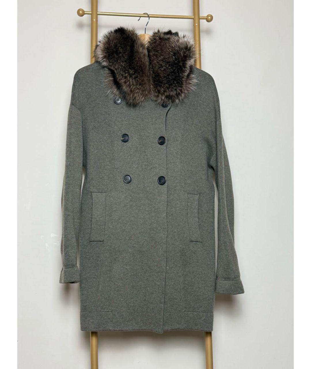 BRUNELLO CUCINELLI Кашемировое пальто, фото 9