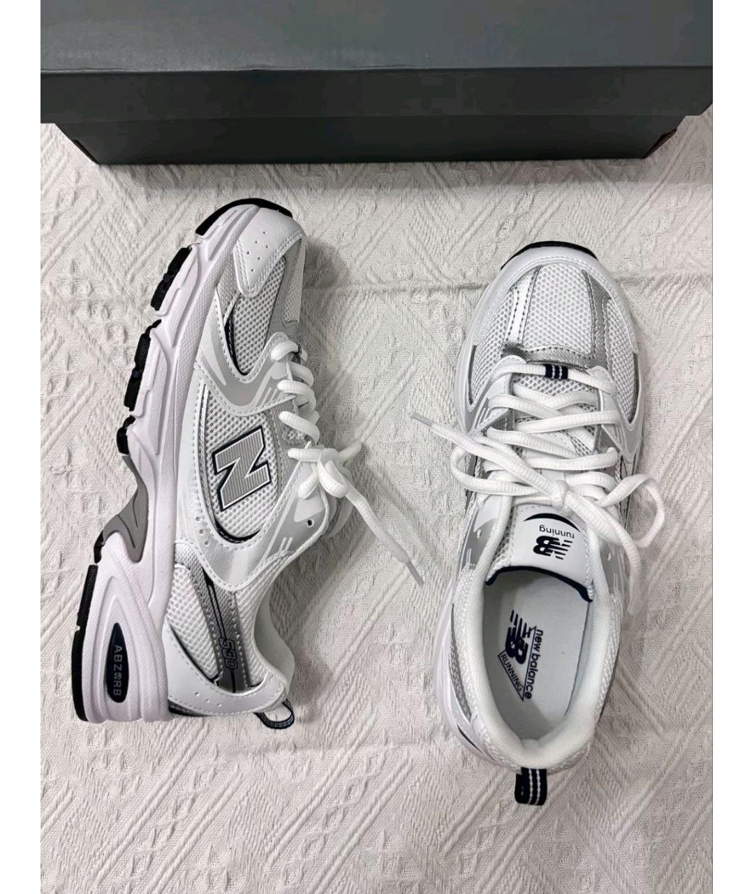 NEW BALANCE Белые кроссовки, фото 3