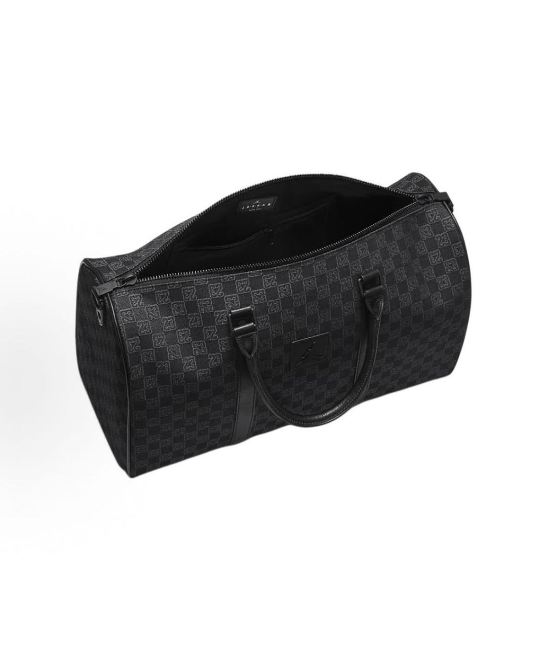 JORDAN Черная дорожная/спортивная сумка, фото 4