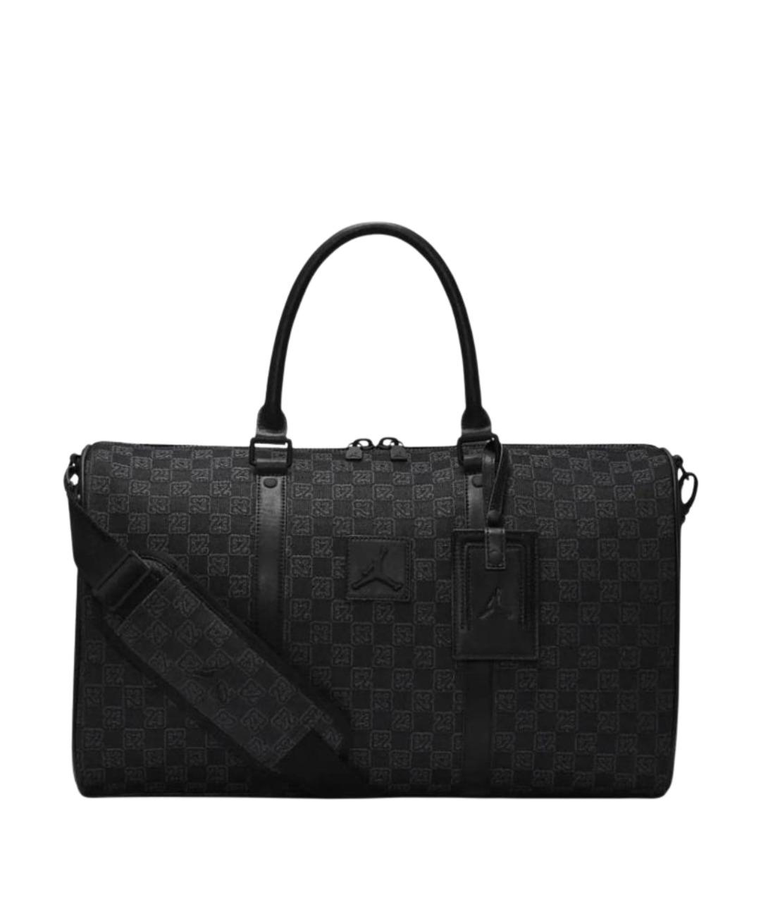 JORDAN Черная дорожная/спортивная сумка, фото 1