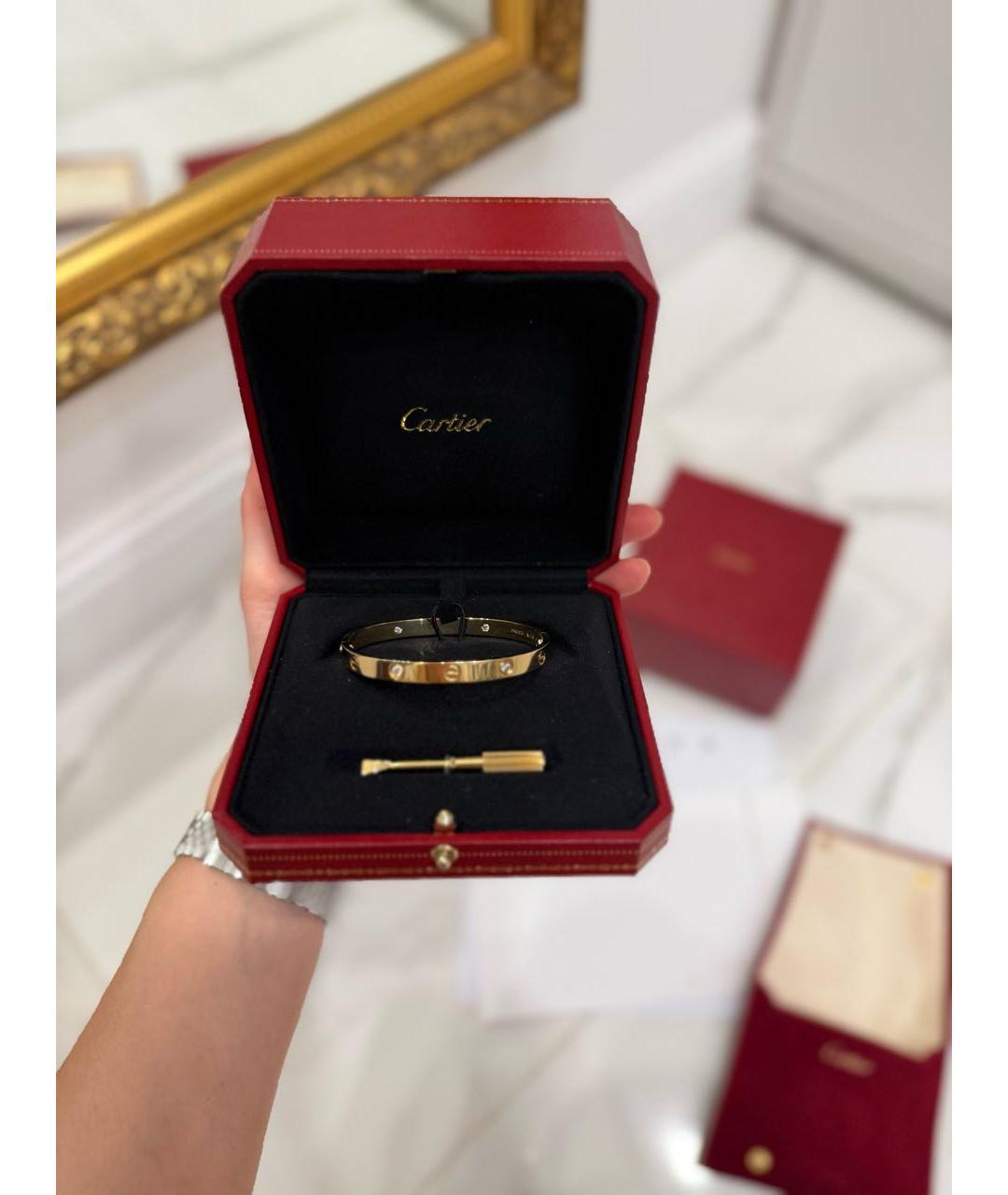 CARTIER Золотой браслет из желтого золота, фото 7