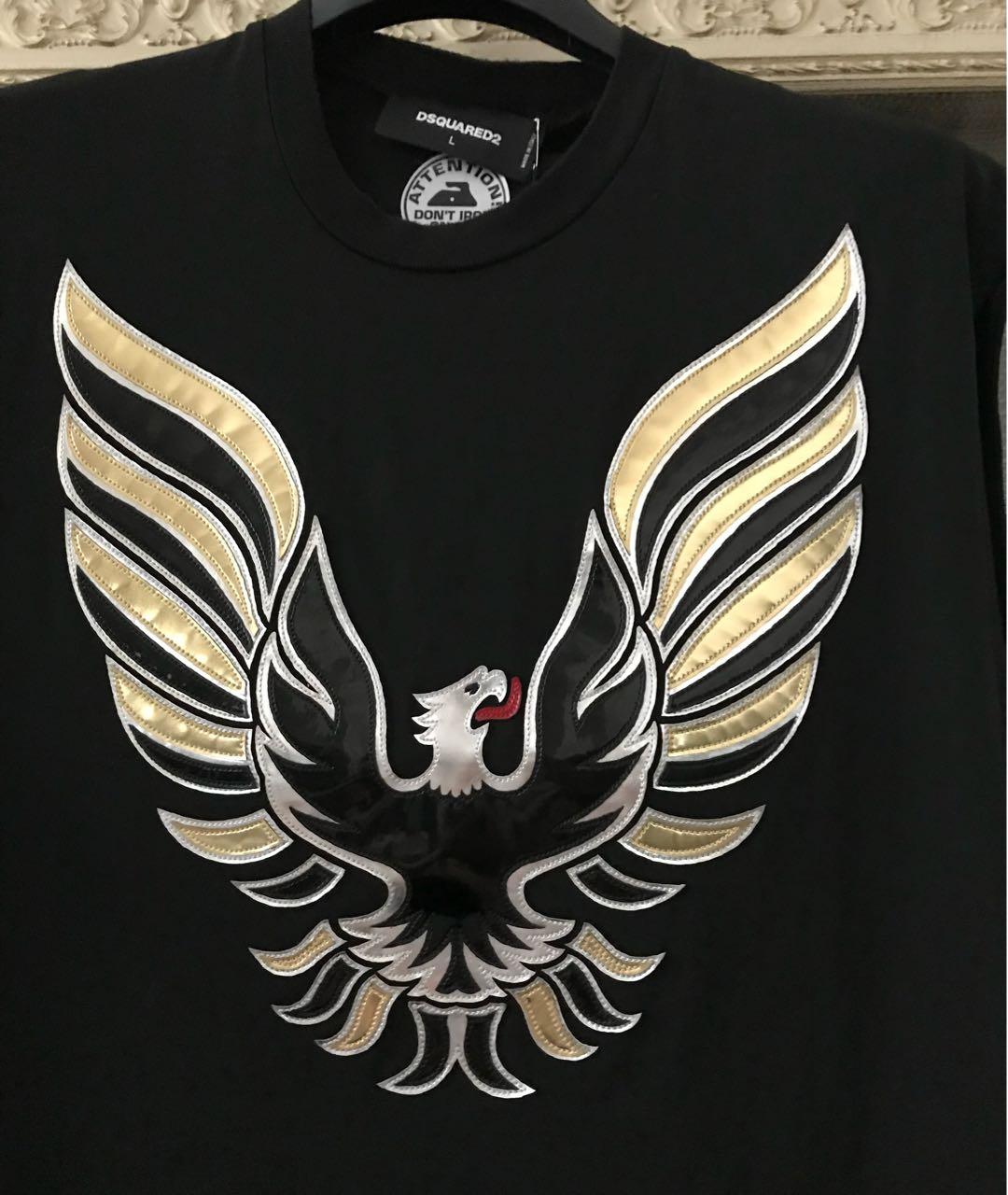 DSQUARED2 Черная хлопковая майка, фото 7