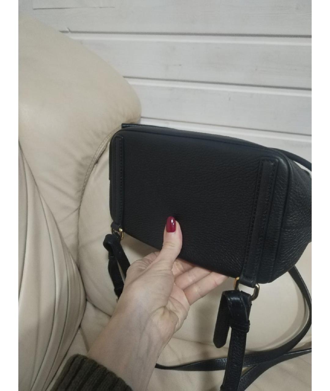 DOLCE&GABBANA Черный кожаный рюкзак, фото 3