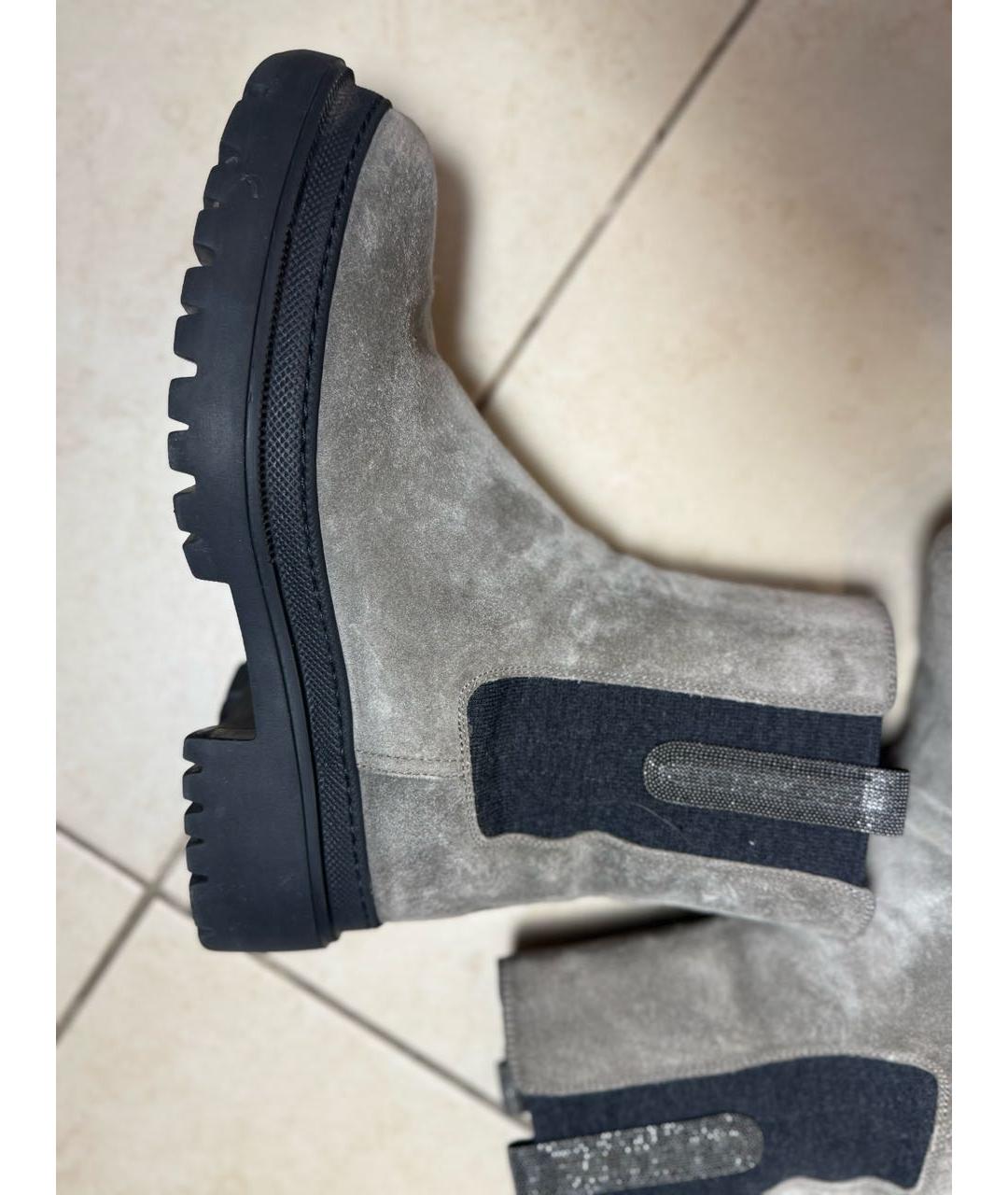 BRUNELLO CUCINELLI Сапоги, фото 7