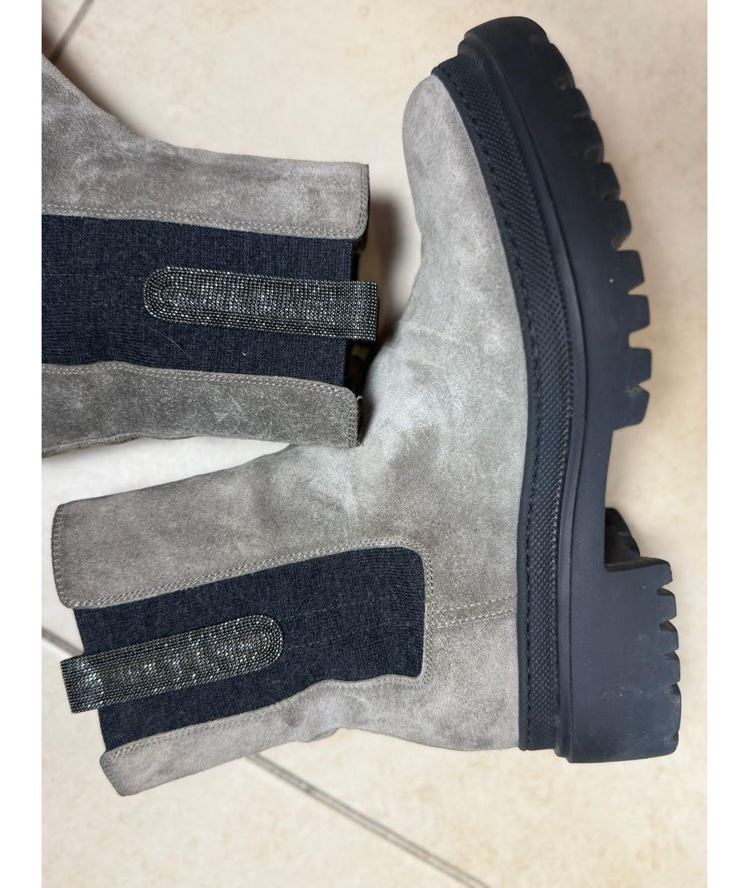 BRUNELLO CUCINELLI Сапоги, фото 8