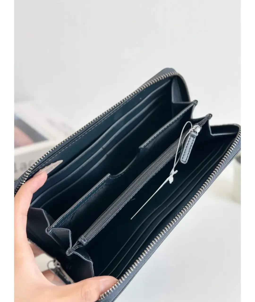 MICHAEL KORS Темно-синий кошелек, фото 4