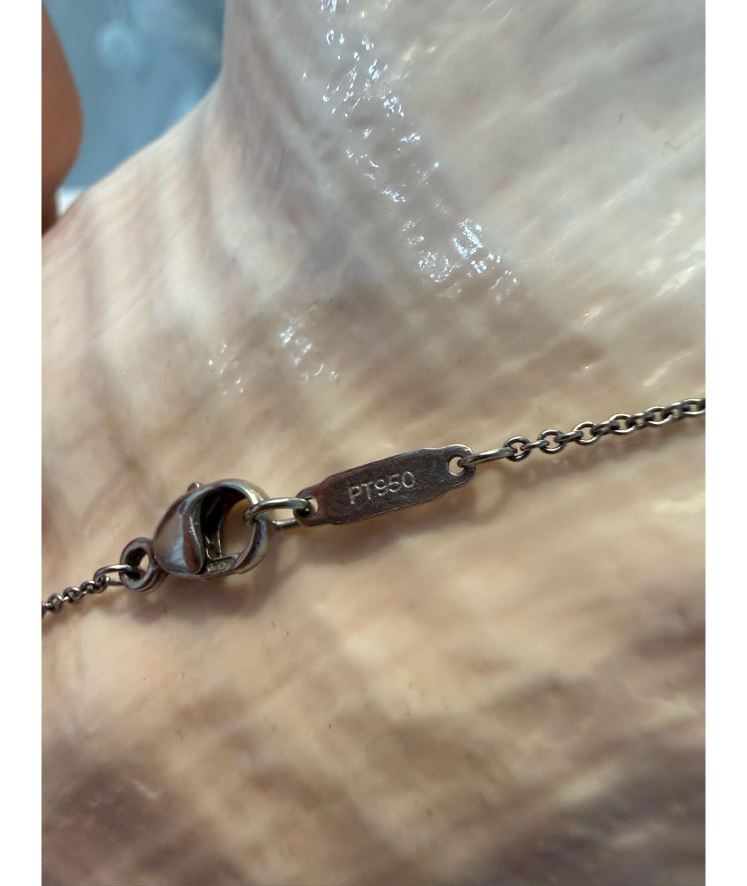 TIFFANY&CO Белое платиновое колье, фото 3